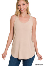 Scoop Neck Basic Tank