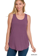 Scoop Neck Basic Tank