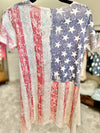 Bling Flag Knitted Top