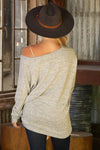 Grey Brushed Soft and Warm Tunic